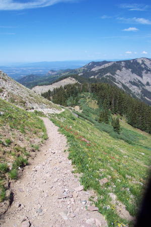 Quartz Ridge on the Little Blanco trail
