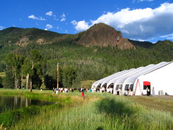 pagosa springs events tent