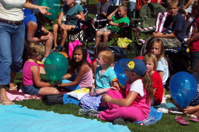 pagosa springs event kids watching