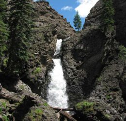 piedra falls near pagosa springs