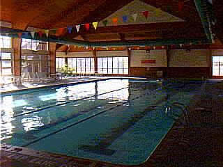 indoor pool at the Recreation Center